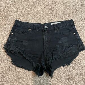 Pistola black denim shorts